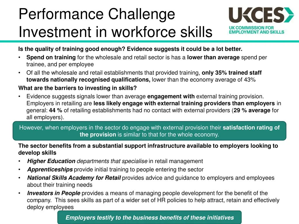 performance challenge investment in workforce 1