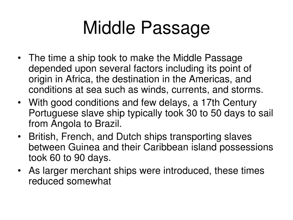 middle passage 3