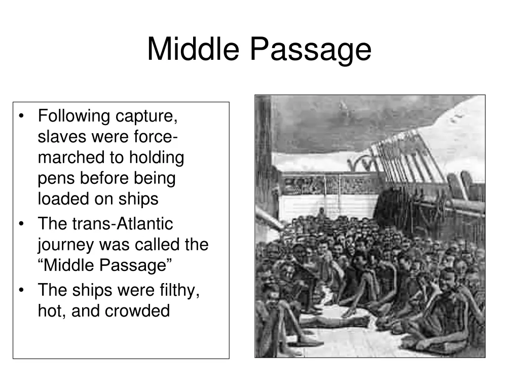 middle passage