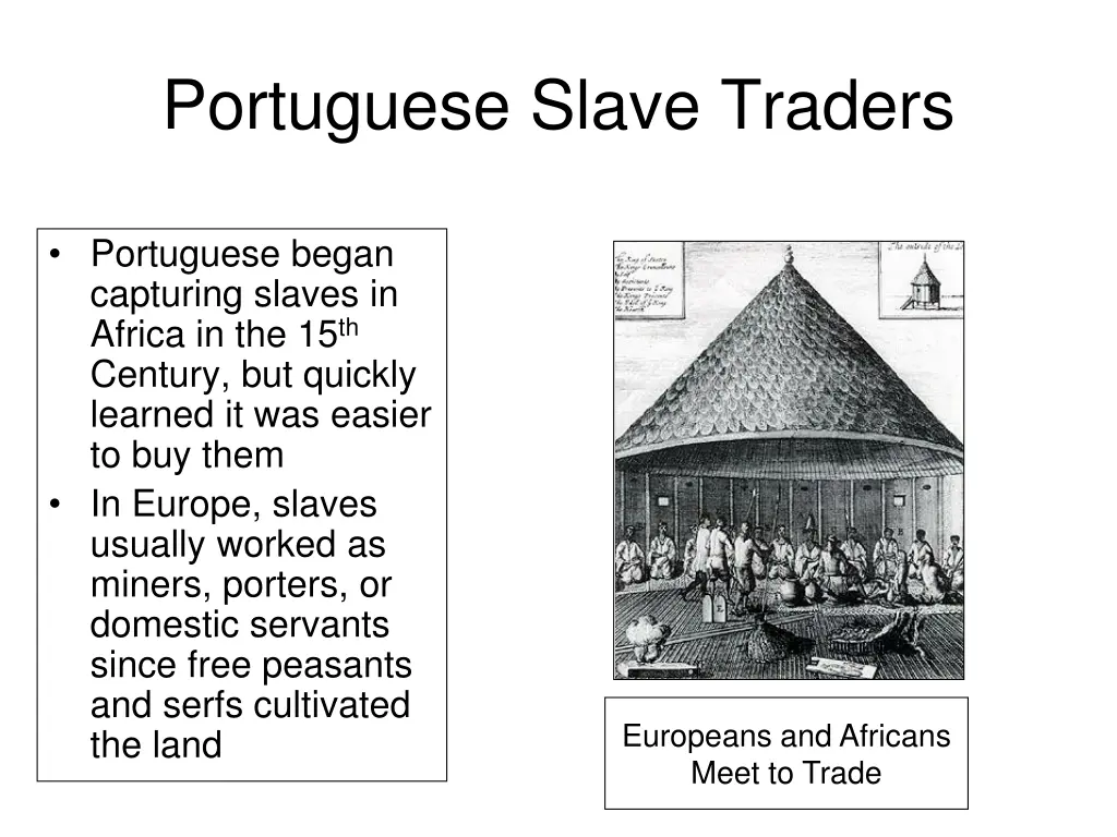 portuguese slave traders