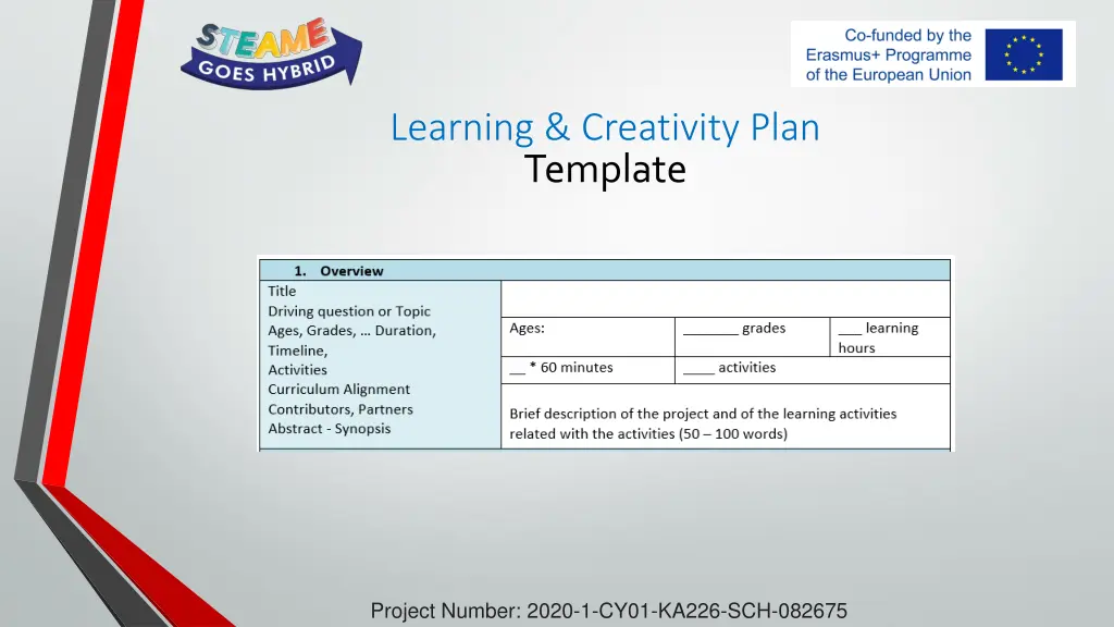 learning creativity plan 1