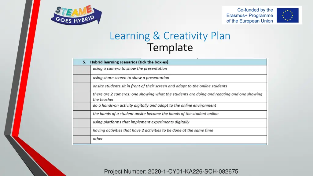 learning creativity plan 5