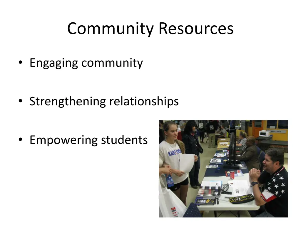 community resources