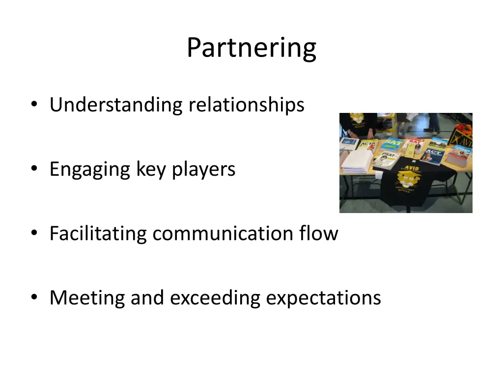 partnering