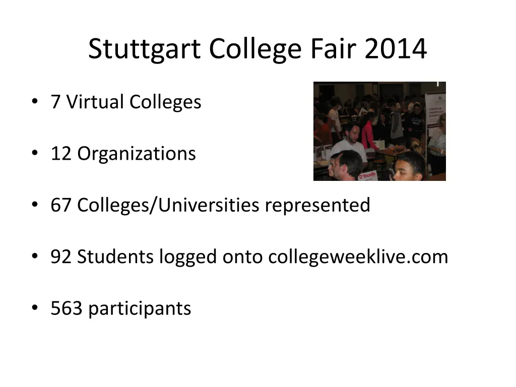 stuttgart college fair 2014