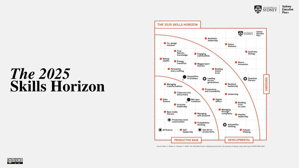 the 2025 skills horizon