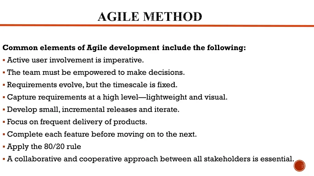 agile method 3