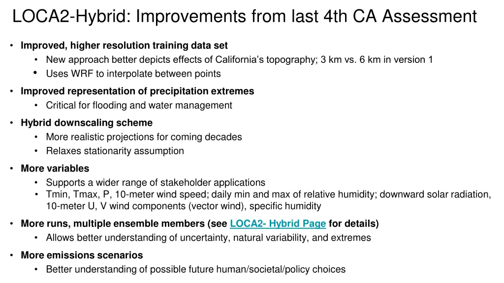 loca2 hybrid improvements from last