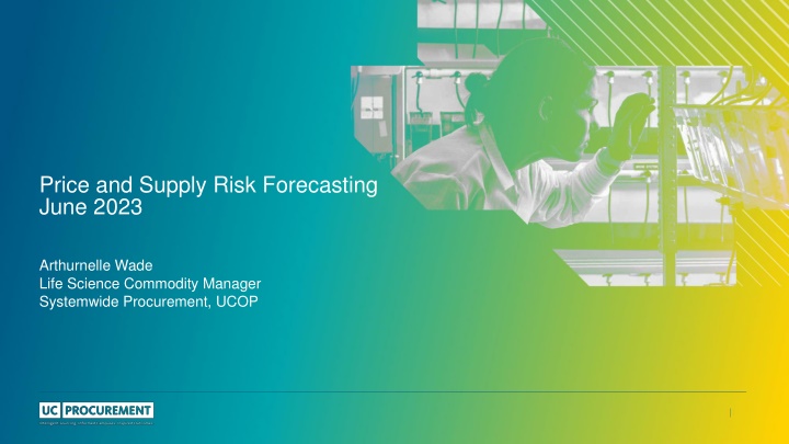 price and supply risk forecasting june 2023