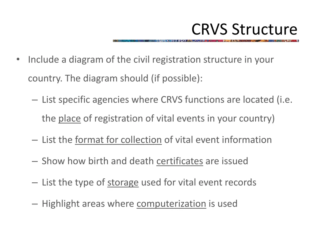 crvs structure