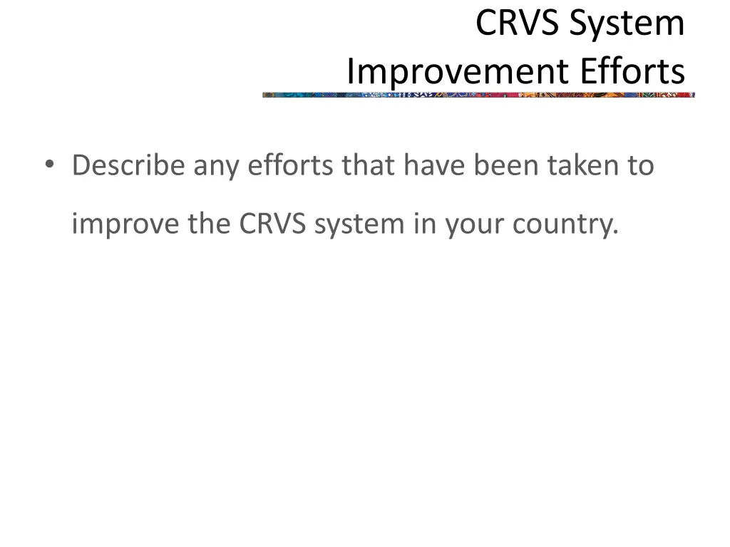 crvs system