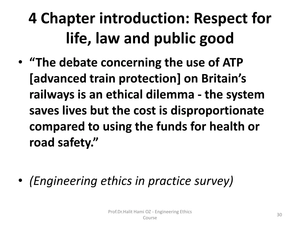 4 chapter introduction respect for life