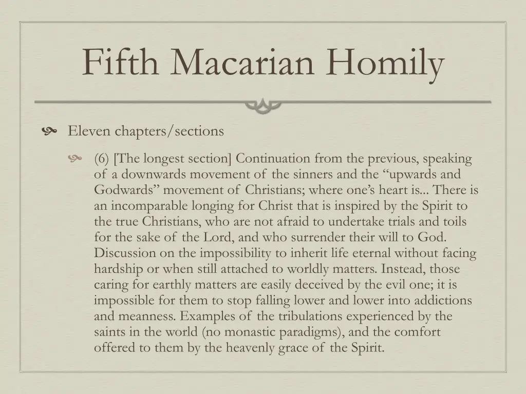 fifth macarian homily 2