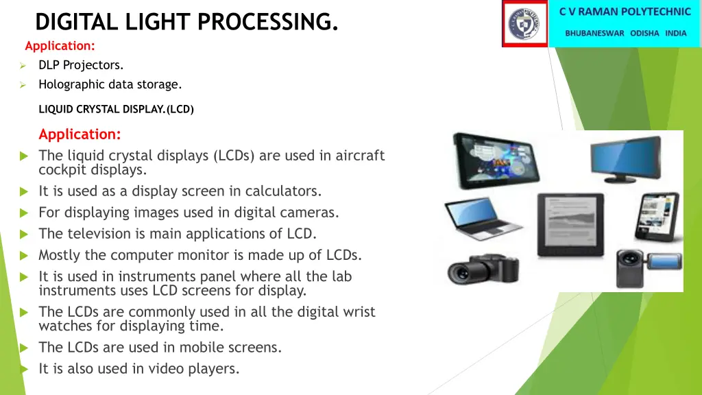 digital light processing application