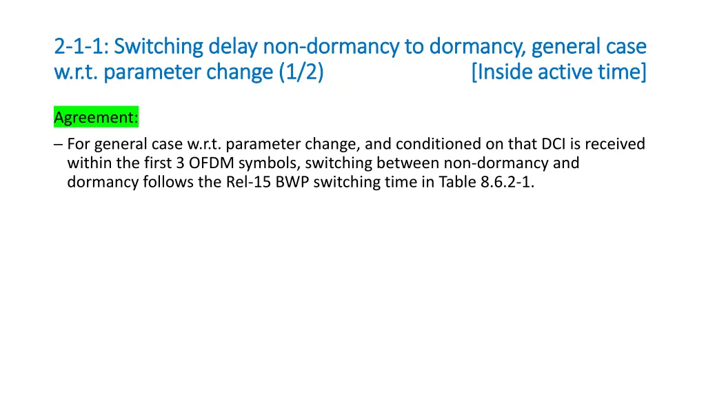 2 2 1 1 1 switching delay non 1 switching delay