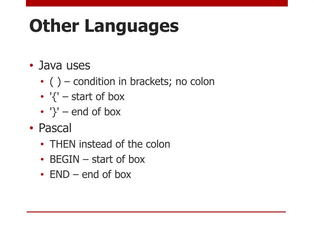 other languages