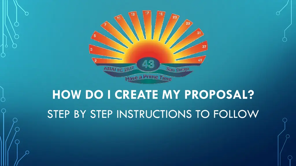 how do i create my proposal step by step