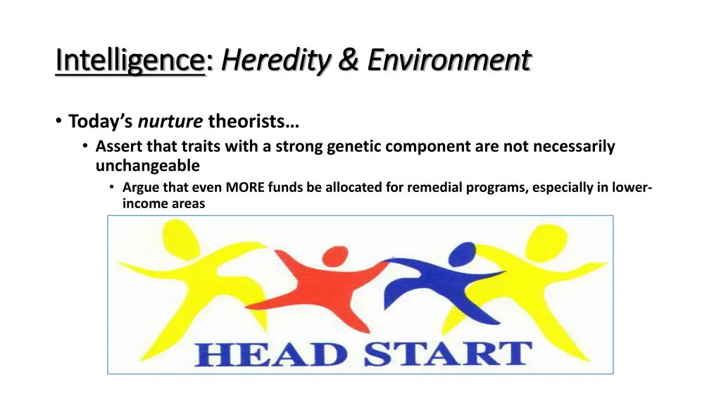 intelligence intelligence heredity environment 1