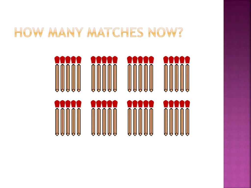 how many matches now