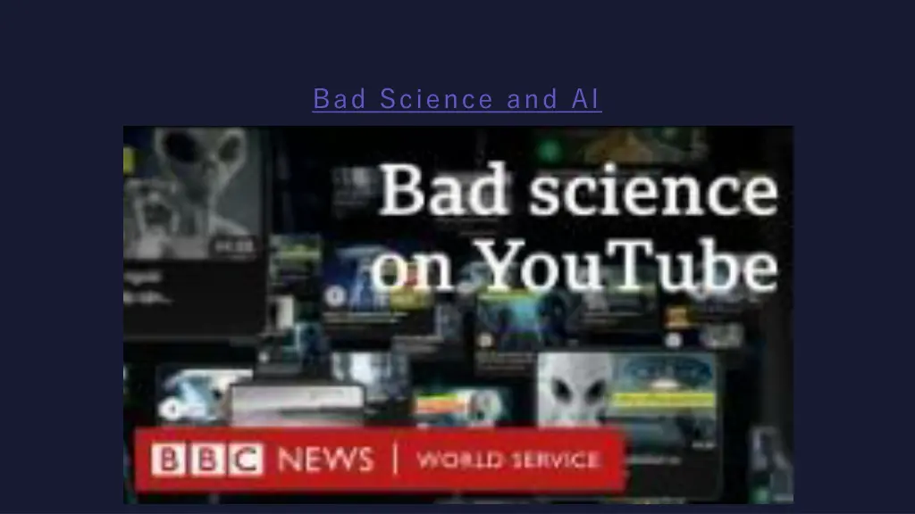 bad science and ai