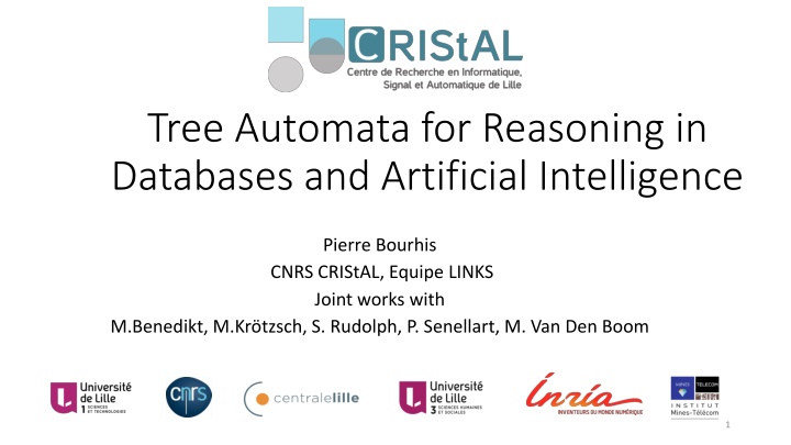 tree automata for reasoning in databases