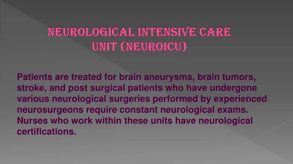 neurological intensive care neurological