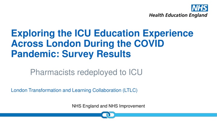 exploring the icu education experience across