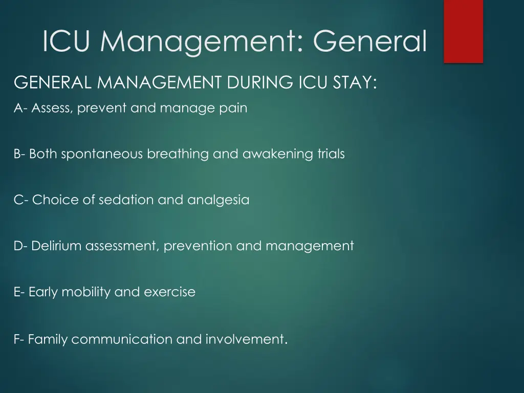 icu management general 1