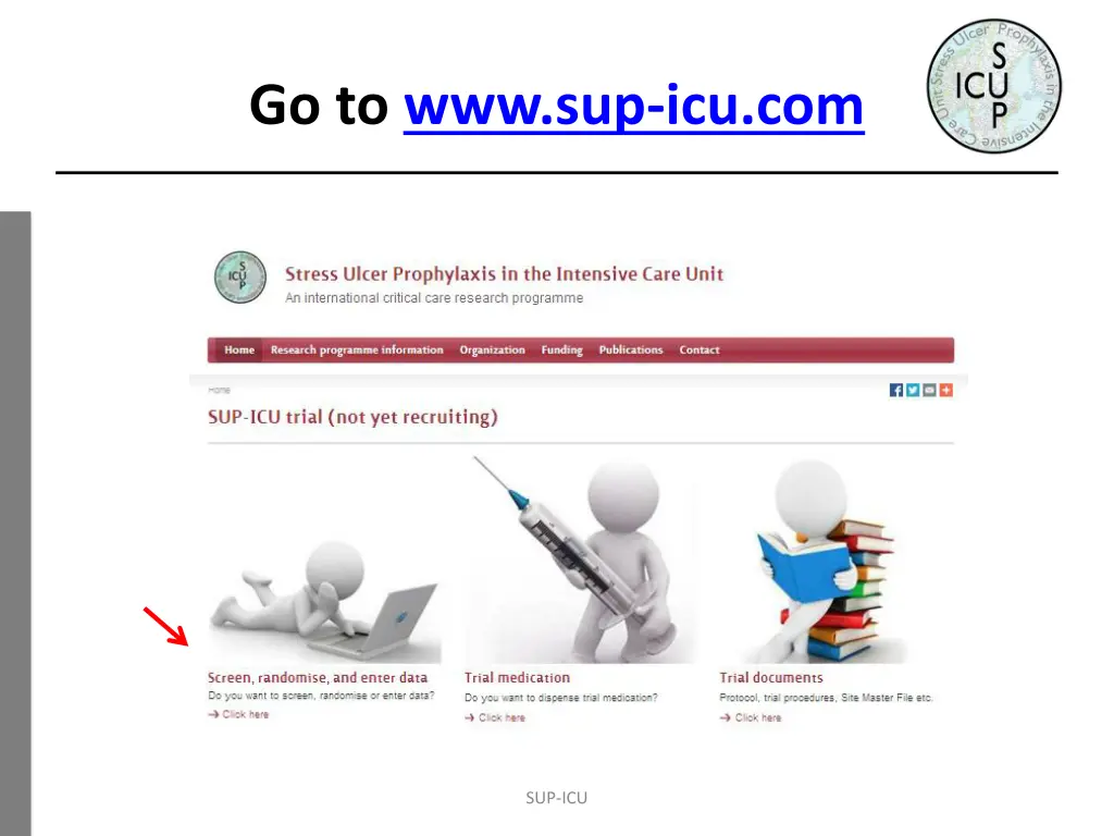 go to www sup icu com