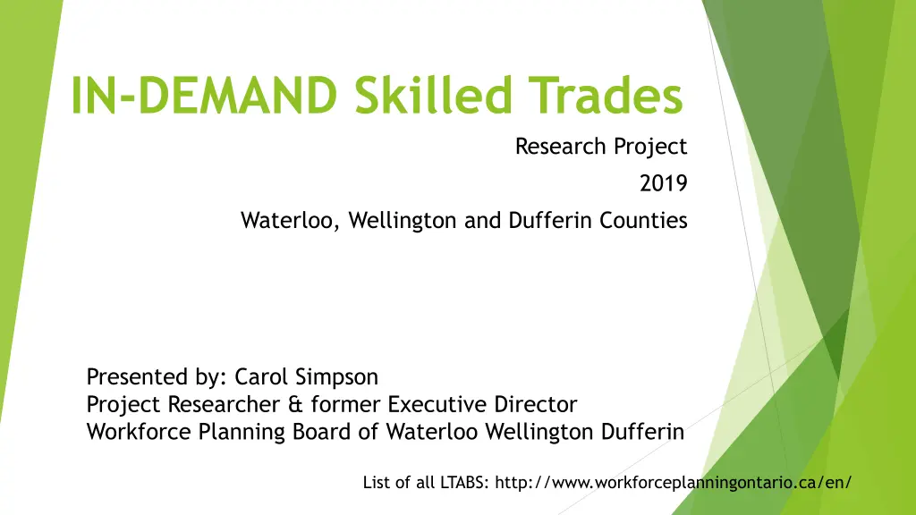 in demand skilled trades