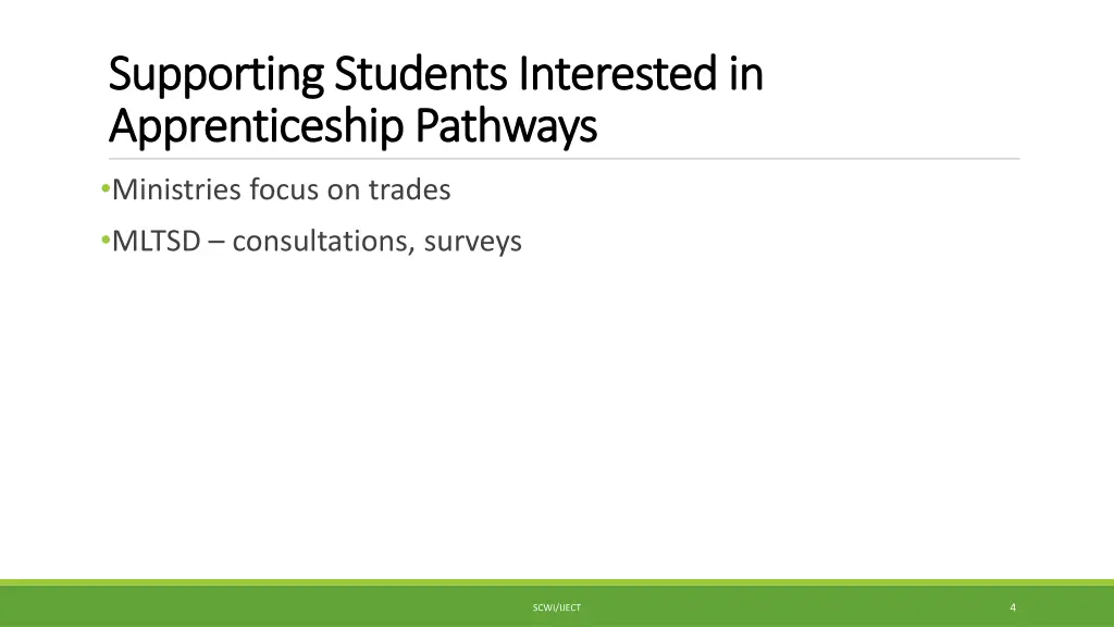 supporting students interested in supporting