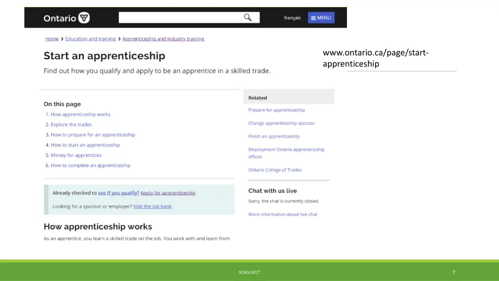 www ontario ca page start apprenticeship