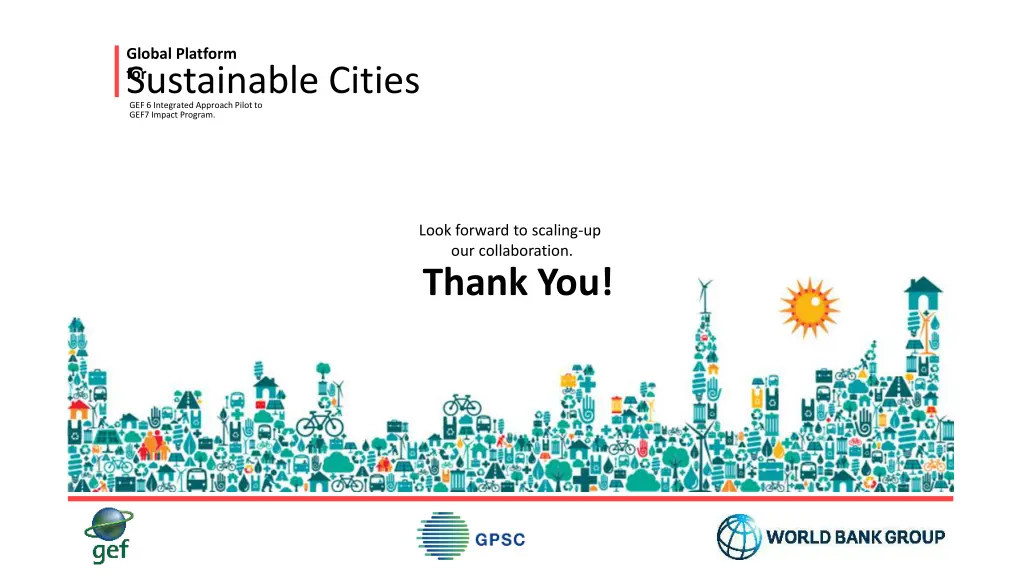 global platform for sustainable cities