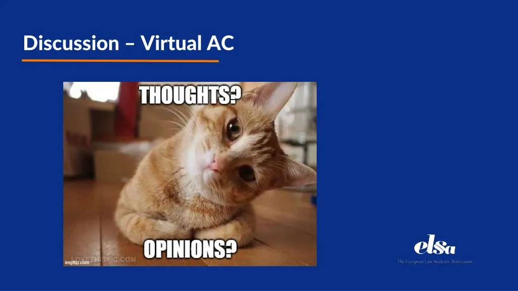 discussion virtual ac