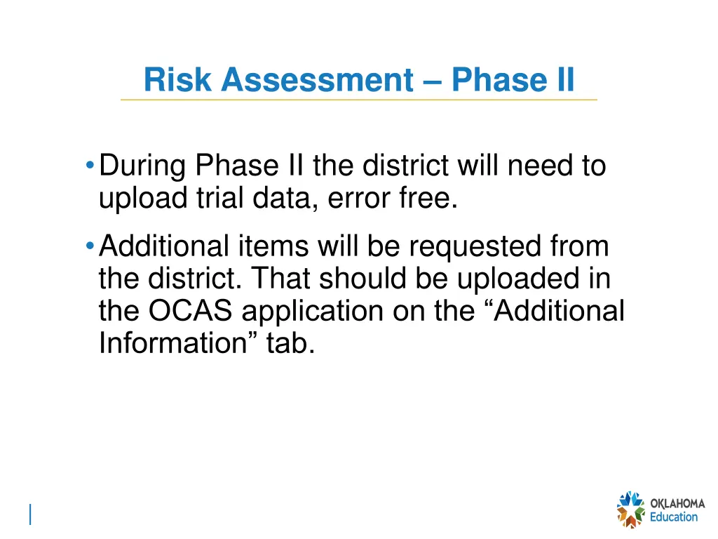 risk assessment phase ii 1