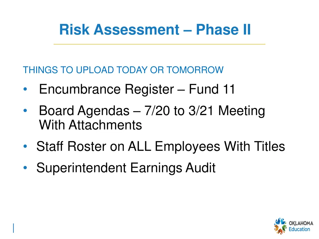 risk assessment phase ii 9