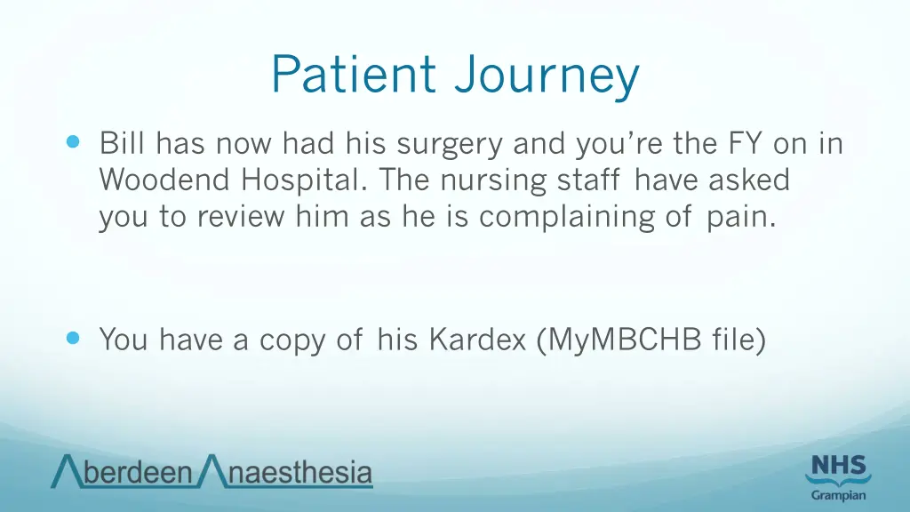 patient journey