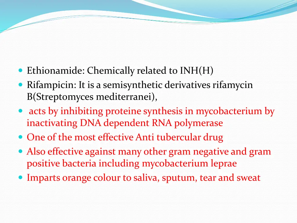 ethionamide chemically related