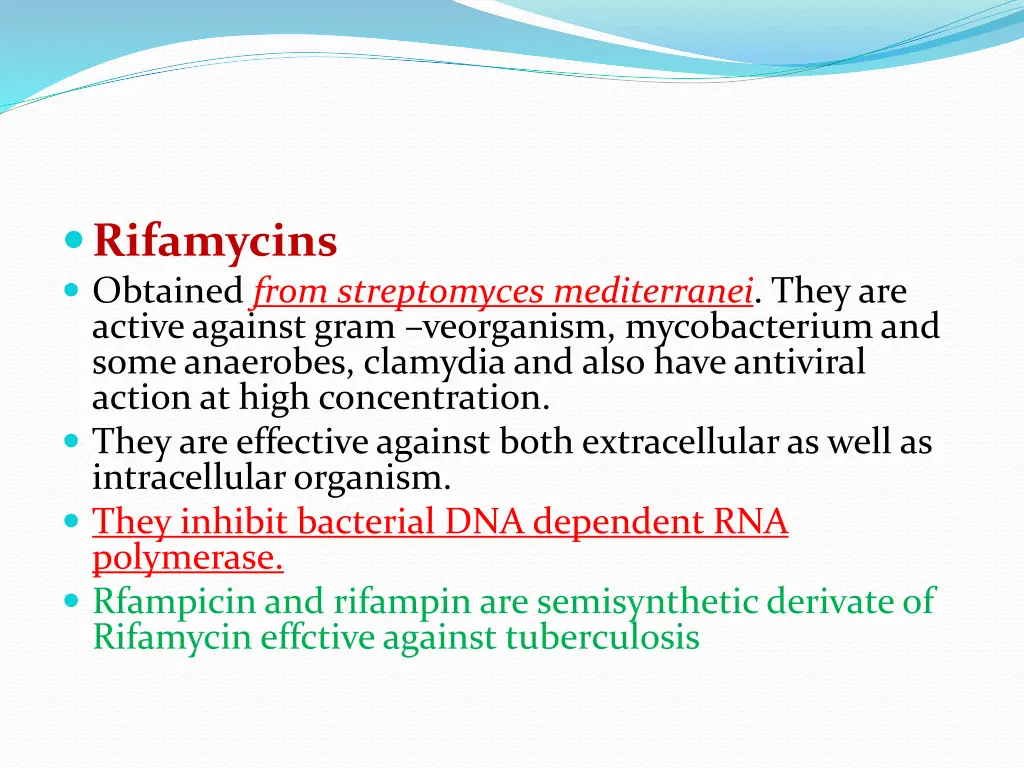 rifamycins obtained from streptomyces