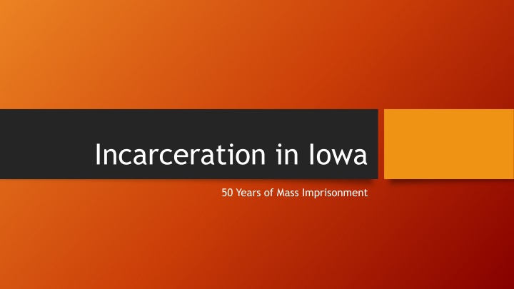 incarceration in iowa