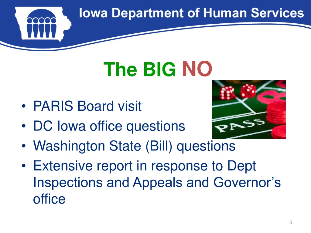 the big no