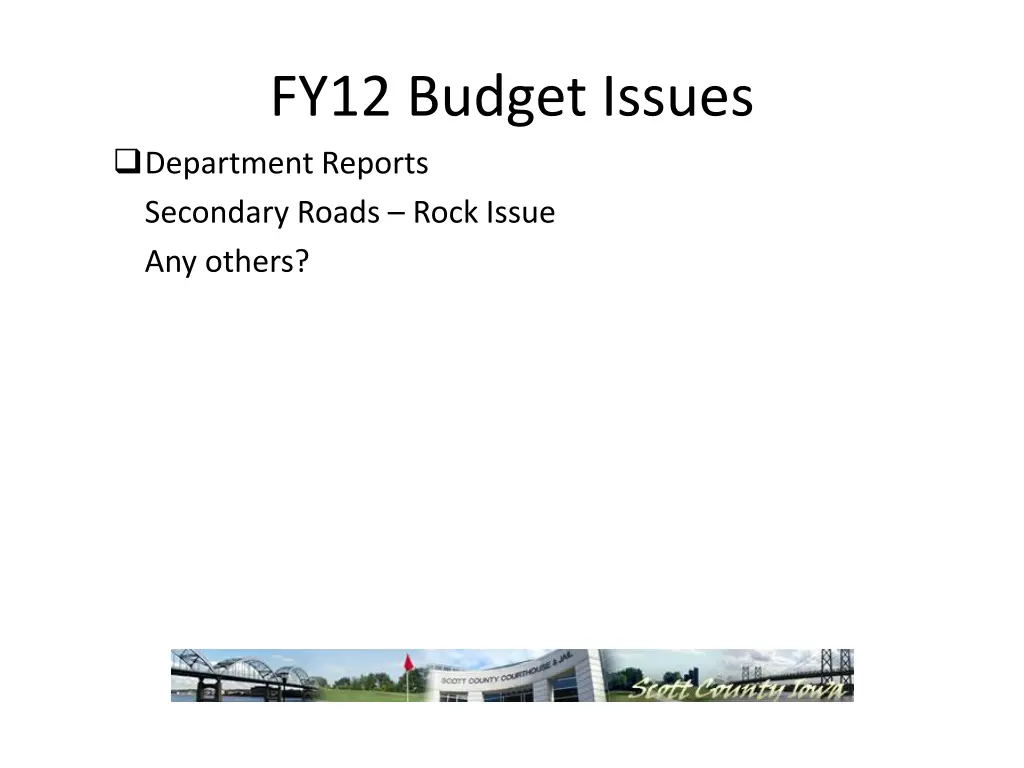 fy12 budget issues department reports secondary