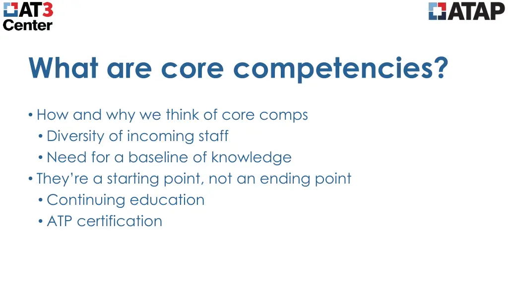 what are core competencies