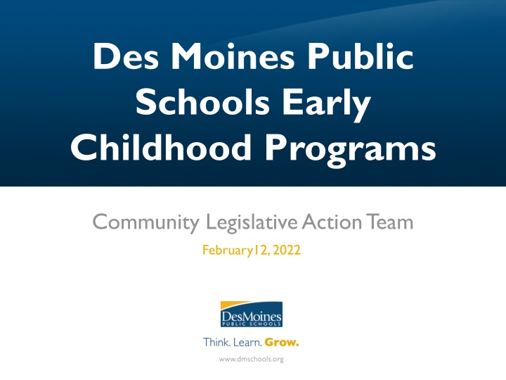 des moines public schools early childhood programs