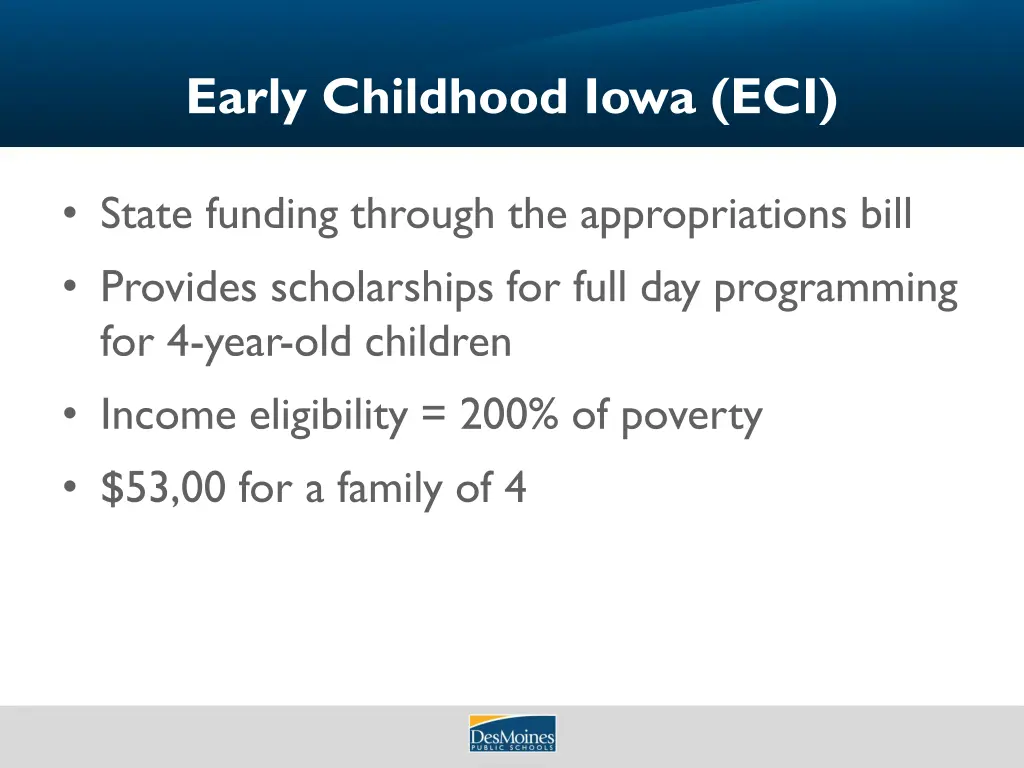 early childhood iowa eci