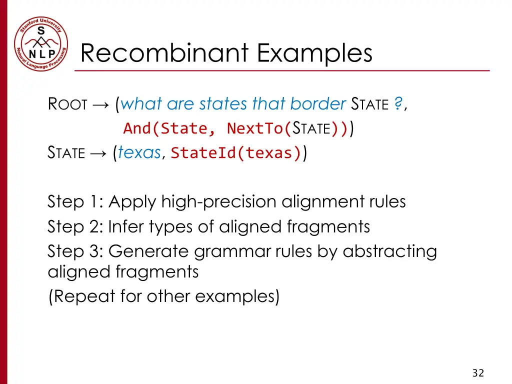 recombinant examples 4