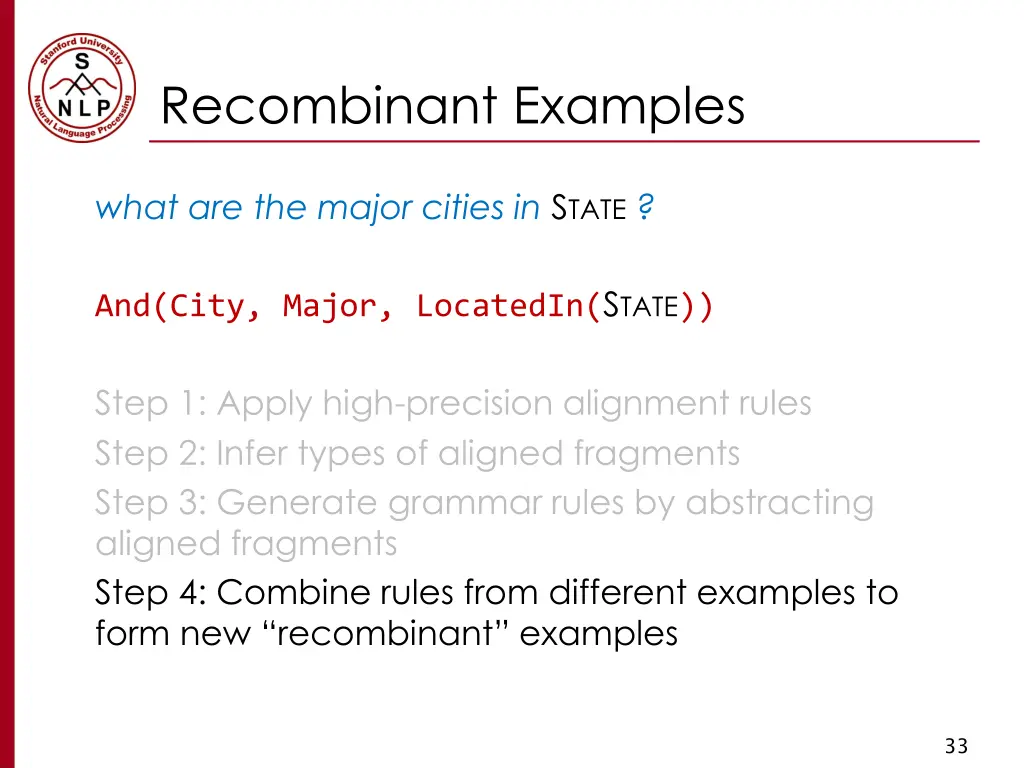 recombinant examples 5