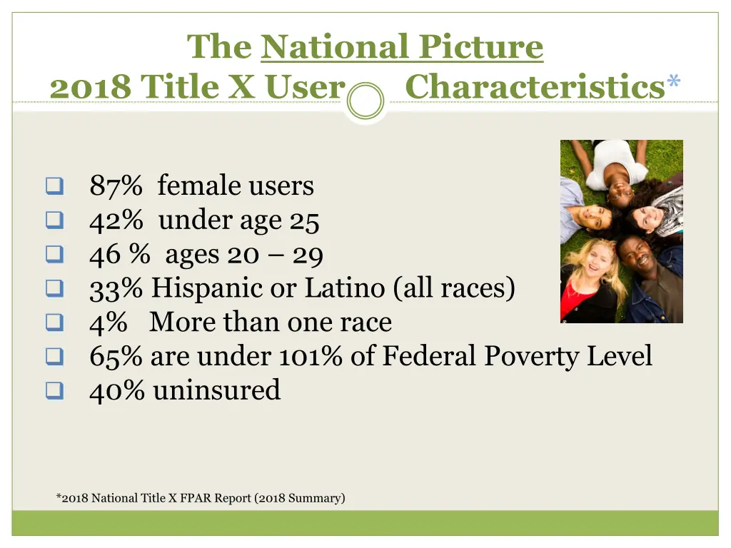 the national picture 2018 title x user