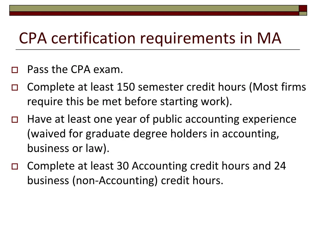 cpa certification requirements in ma