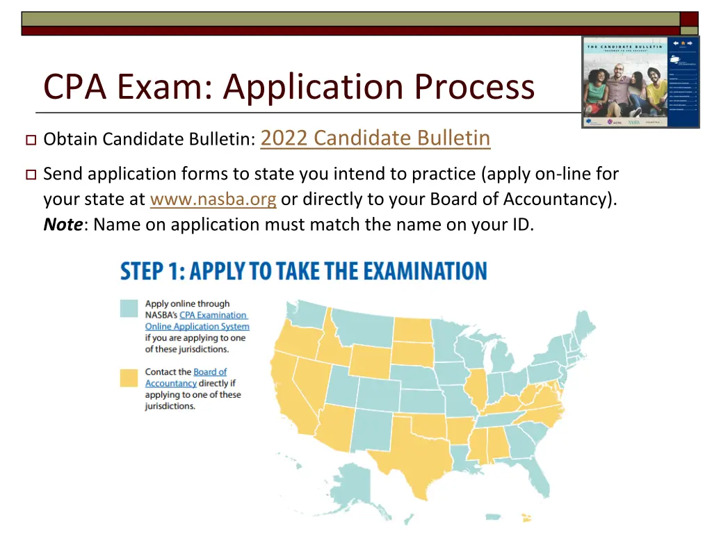 cpa exam application process